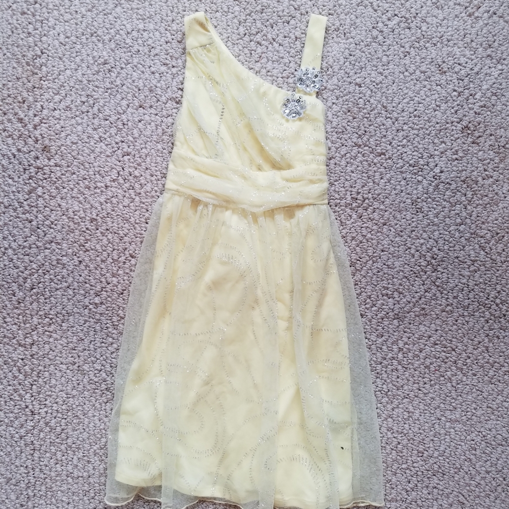 Lemon yellow Easter dress